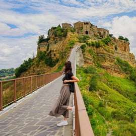 Vanuit Rome: Dagtrip Bagnoregio & Orvieto met wijn & lunch