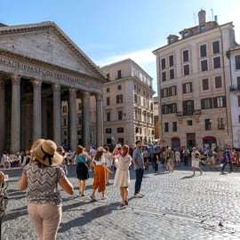 Pantheon Rome ticket met digitale audiogids