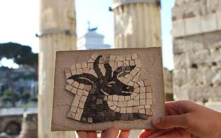 Rome: Ancient Mosaic Making Workshop with Take-Home Art
