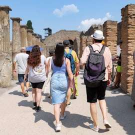 Vanuit Rome: Een dagtrip naar de ruïnes van Pompeii met de hogesnelheidstrein
