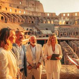 Rome: Colosseum Arena Schemer Tour & Keizerlijk Forum Bezoek
