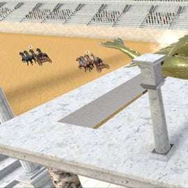 Rome: Circus Maximus Virtual Reality Game near the Colosseum