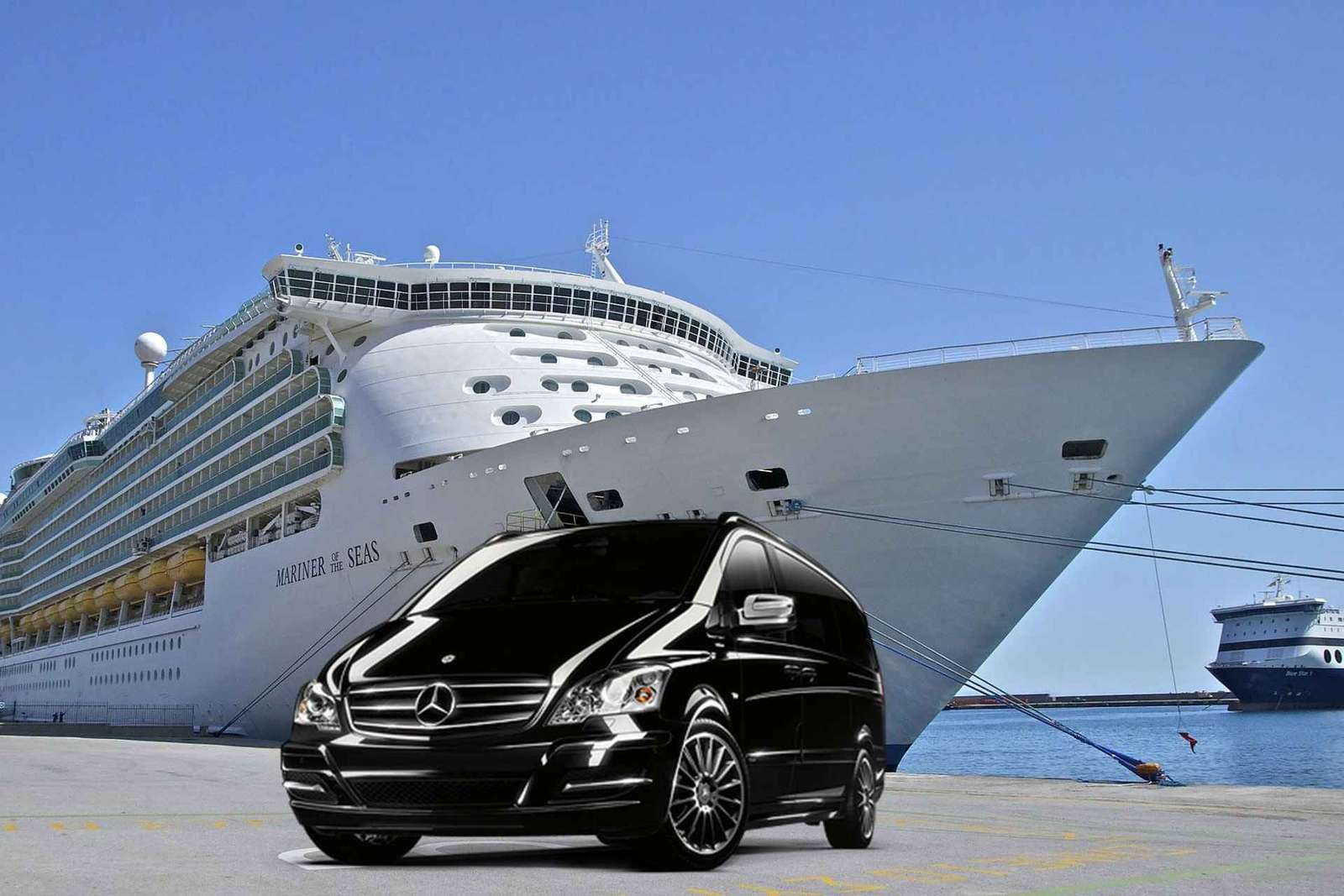 Privétransfer Rome naar Civitavecchia naar je schip