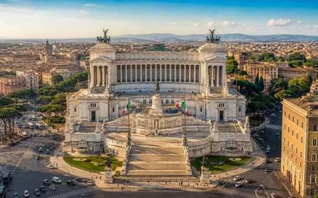 Rome: ticket voor de panoramische lift van het Monument van Victor Emanuel II met audiogids