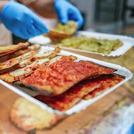 Rome: Trastevere of Campo de Fiori & Ghetto Street Food Tour