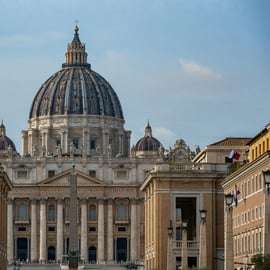 Toegang Sint-Pietersbasiliek met audiogids en koepel