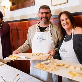 Rome: 3-in-1 Fettuccine, Ravioli, and Tiramisu Cooking Class