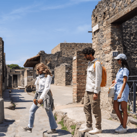 Pompeii & Herculaneum by High-Speed Train from Rome & Lunch