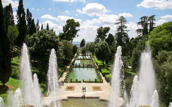 From Rome: Villa D'Este and Hadrian's Villa Tivoli Day Tour