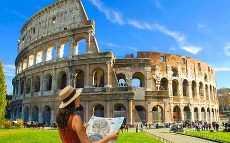 Rome: Colosseum Express Entry met audiogids App