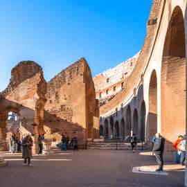 Colosseum arenavloer en Domus Aurea tour met VR