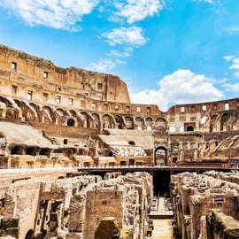 Colosseum, Roman Forum & Palatine with Video + Arena Option