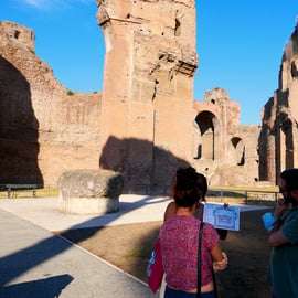 Rome: Caracalla Baden & Circus Maximus - privé of gedeeld