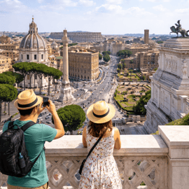 Vittoriano tickets met panoramisch terras en audiogids