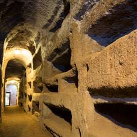 Rome: Catacomben rondleiding met transfer