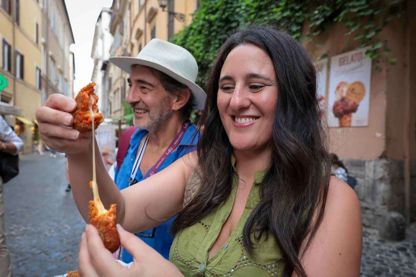 Rome: Rondleiding Campo de' Fiori & Ghetto Street Food