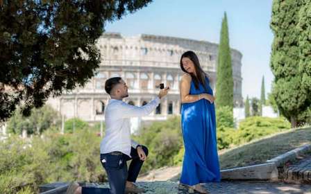 Geheime Aanzoek Fotoshoot in Rome + Filmrol