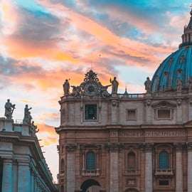 Rome: Sint-Pietersbasiliek met ondergrondse en optionele koepel