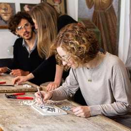 Rome: Ancient Mosaic Making Workshop with Take-Home Art