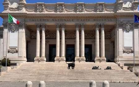 Ticket voor de Nationale Galerie voor Moderne Kunst & Rome App Audiogids