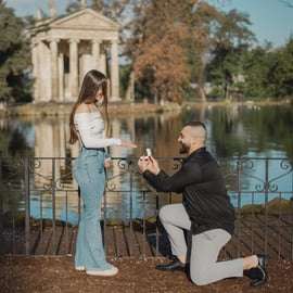 Geheime Aanzoek Fotoshoot in Rome + Filmrol