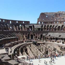 Colosseum Entree met digitale audiogids en optie arena