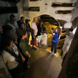 Rondleiding crypten en catacomben Rome na sluiting