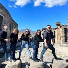 Rome: Pompeii Tour met wijn en lunch per hogesnelheidstrein
