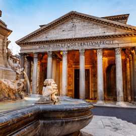 Pantheon audiotour met toegang op vast tijdstip