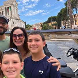 Rom: Private Sightseeingtour mit dem Golfwagen