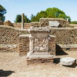 Vanuit Rome: Halve dagtrip Ostia Antica met gids per trein