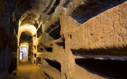 Rome: Catacomben rondleiding met transfer
