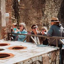 Z Rzymu: Pompeje i Herkulanum szybkim pociągiem