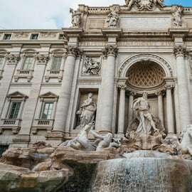 Rome : Visite guidée de la fontaine de Trevi et du métro