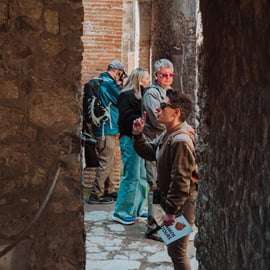 Z Rzymu: Pompeje i Herkulanum szybkim pociągiem