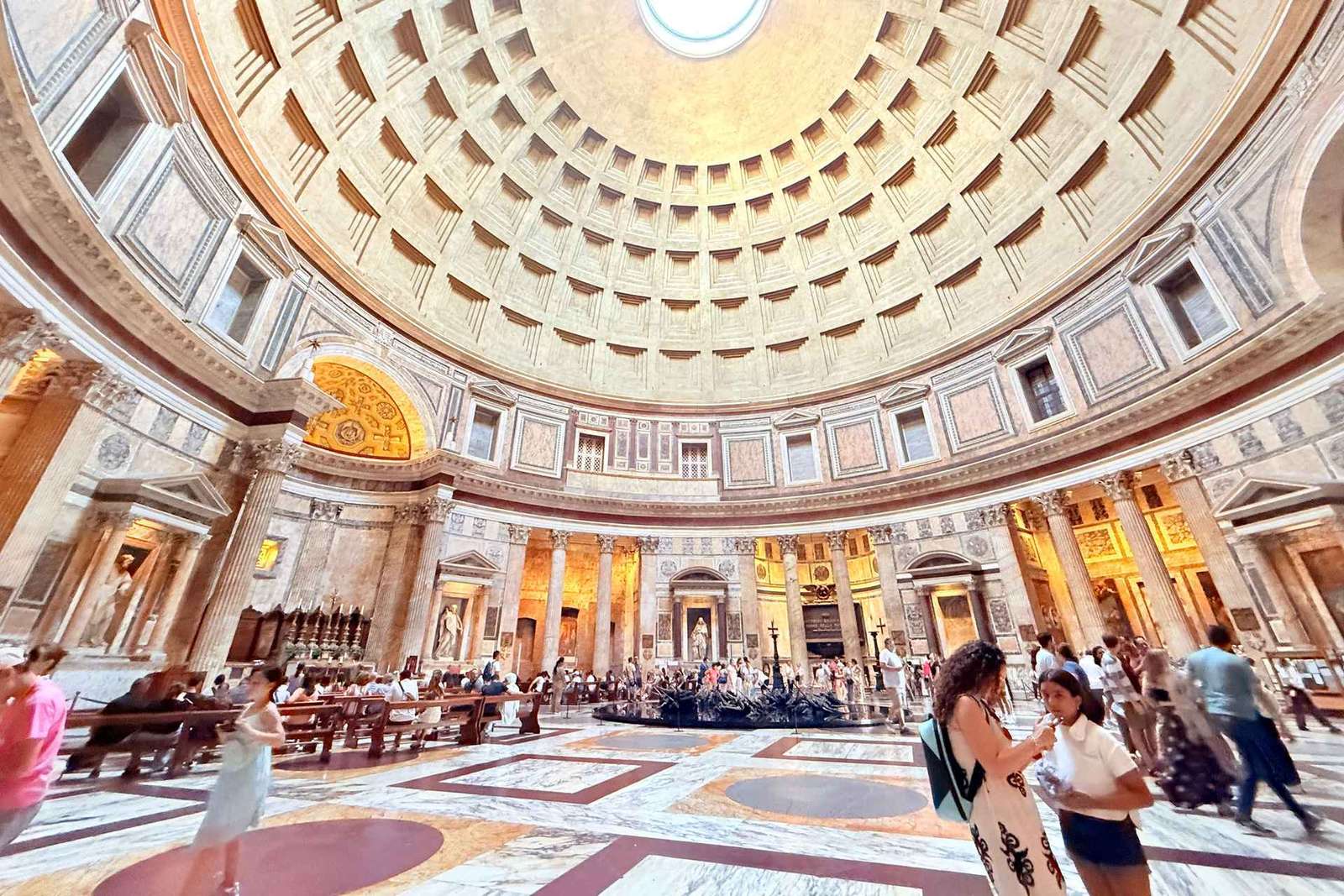 Ticket voor het Pantheon met gastheer en audio-app