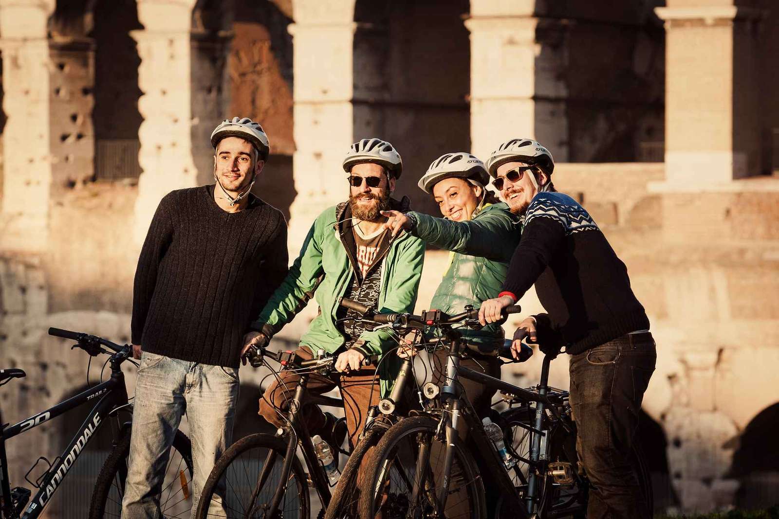 Fietstocht centrum Rome op een e-bike met gids