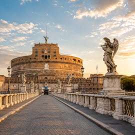 Roma: Castel Sant'Angelo: ingresso para a linha prioritária e guia de áudio