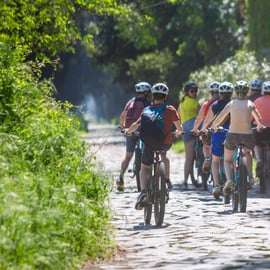 Rom: Appian Way E-bike Tour med katakomber, akvedukter och mat