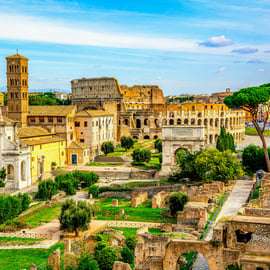 Colosseum, Roman Forum & Palatine Hill with Audioguide App