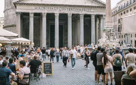 Pantheon Rome ticket met digitale audiogids