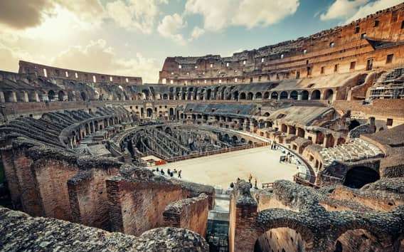Colosseum Arena Floor Guided Tour, Forum & Palatine Hill