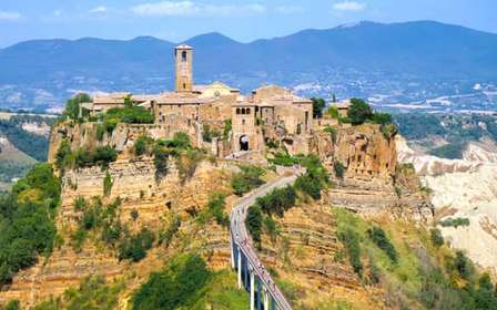 Vanuit Rome: Dagtrip Bagnoregio & Orvieto met wijn & lunch