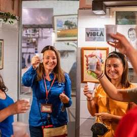 Rome: Trastevere of Campo de Fiori & Ghetto Street Food Tour