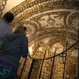Rondleiding crypten en catacomben Rome na sluiting