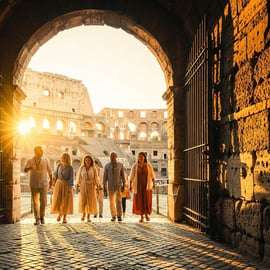Rome: Colosseum Arena Schemer Tour & Keizerlijk Forum Bezoek