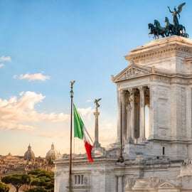 Rome: ticket voor de panoramische lift van het Monument van Victor Emanuel II met audiogids