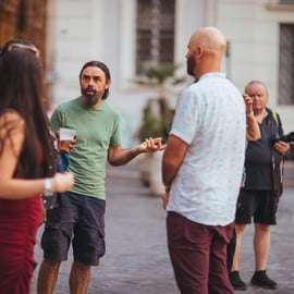 Rome: Avond Golf Cart Tour met Aperitivo