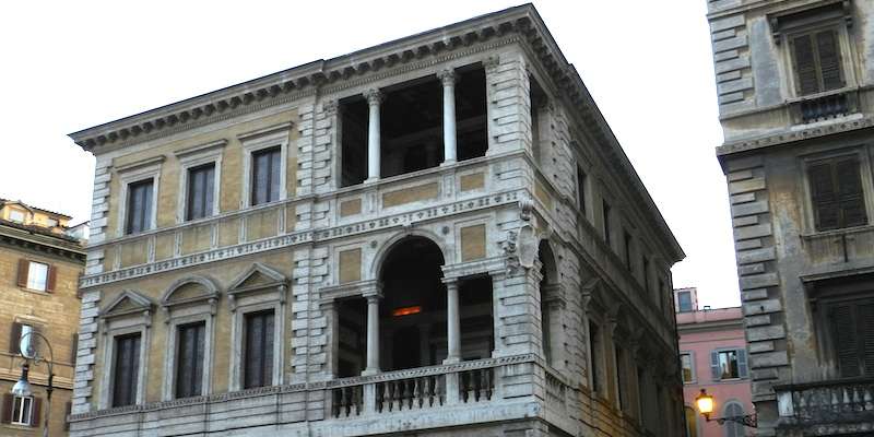 Palazzetto Le Roy (Farnesina ai Baullari eller Lilla Farnesina)