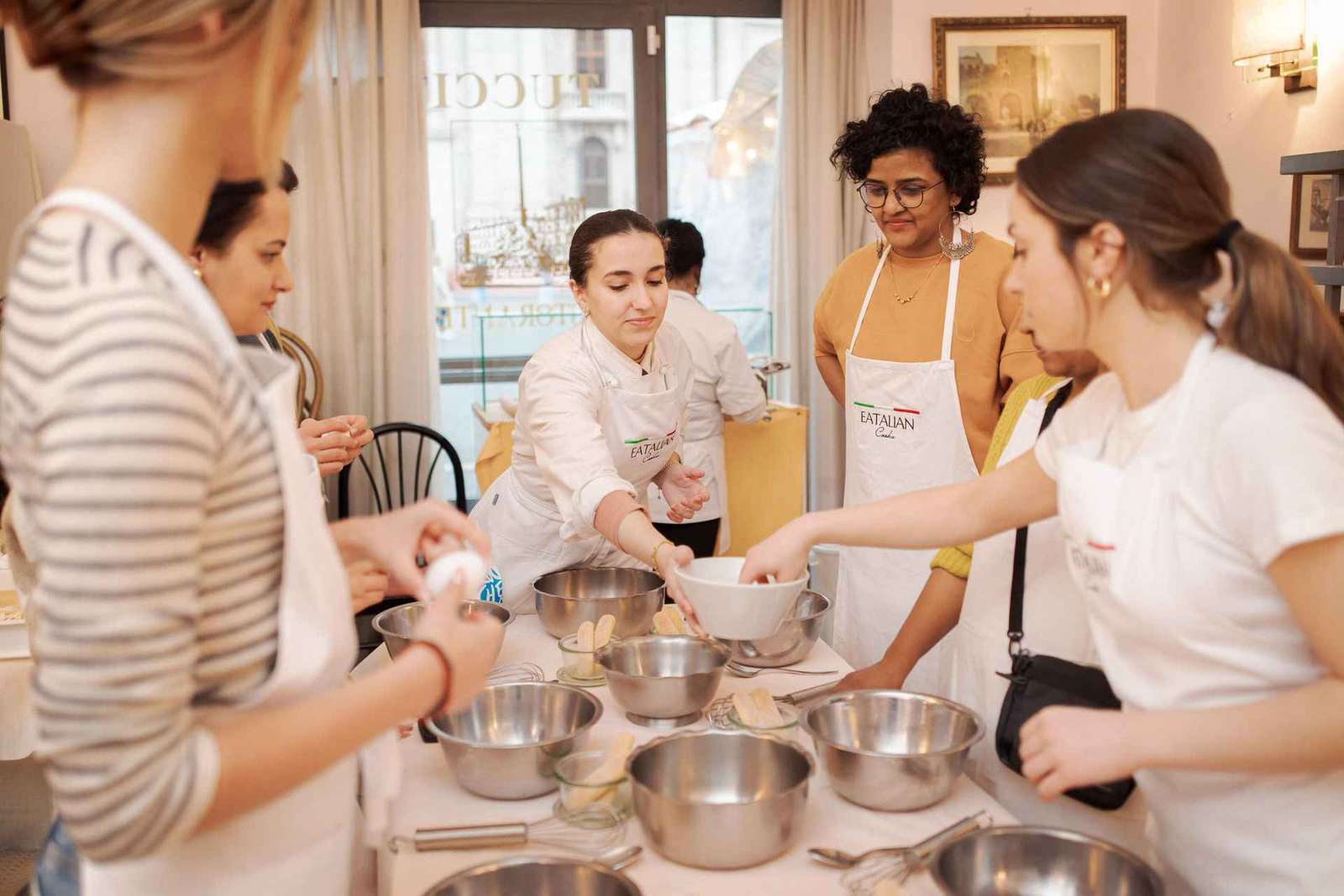 Rome: Pasta en Tiramisu kookles op Piazza Navona